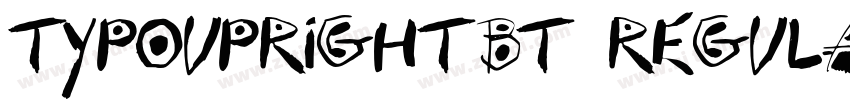 TypoUprightBT Regula字体转换
